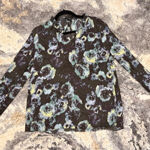 Simply Vera Vera Wang Multicolor Ruffled Blouse